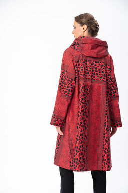 Carlotta Sora coat, red