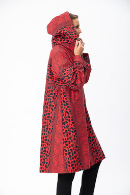 Carlotta Sora coat, red