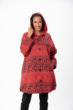 Carmen Sora coat, red