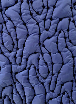 Maria Toppa quilted coat, only size M