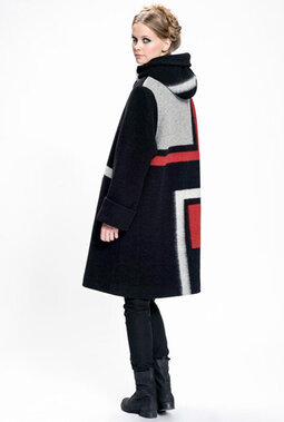 Melinda Modena woolen coat
