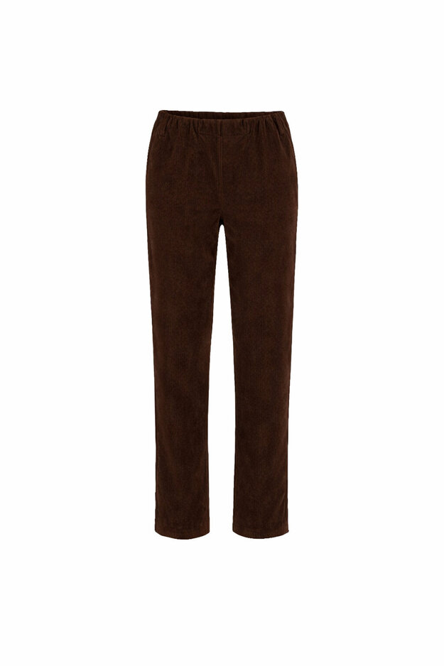 Taylor Regular SL -vakosamettihousut, ruskea
