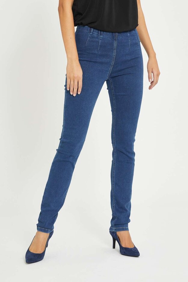 Vicky Slim - denim trousers, medium blue