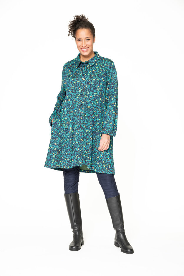 Marlene Minerva jacket, turquoise