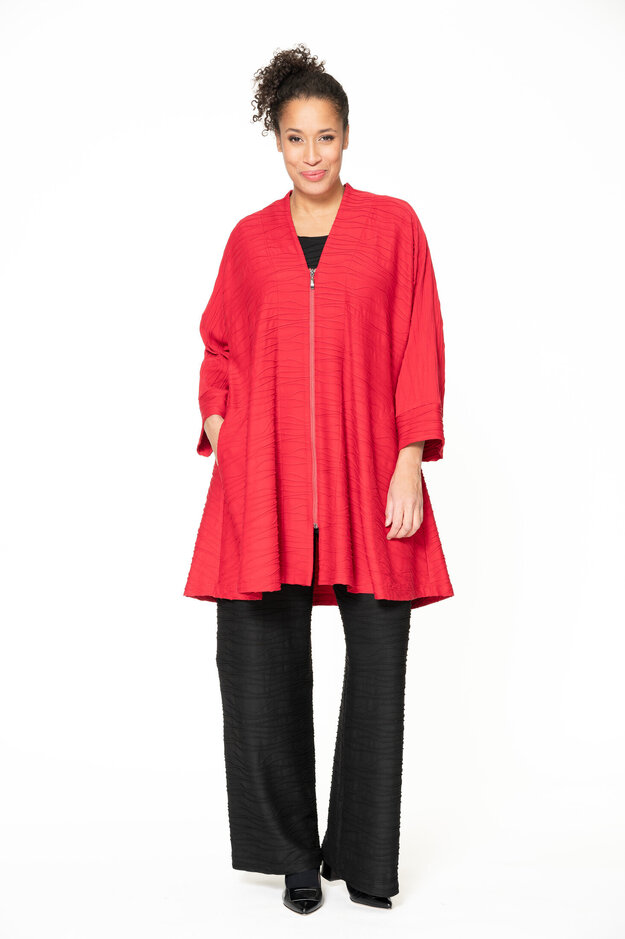 Cosmos Waves jacket, red