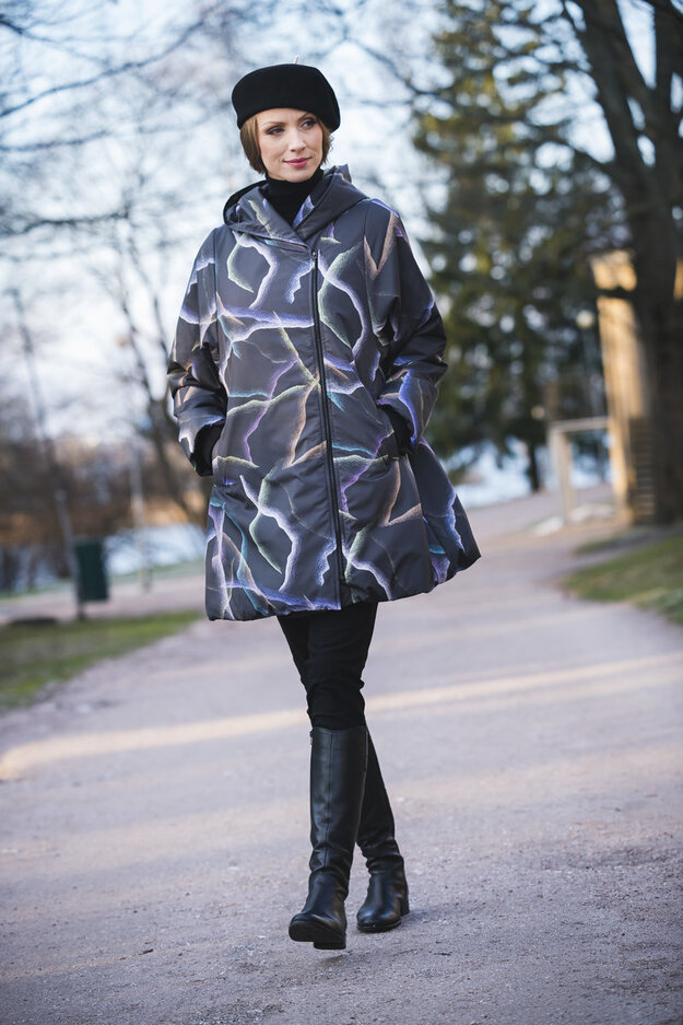 Marta Mystic quilted coat