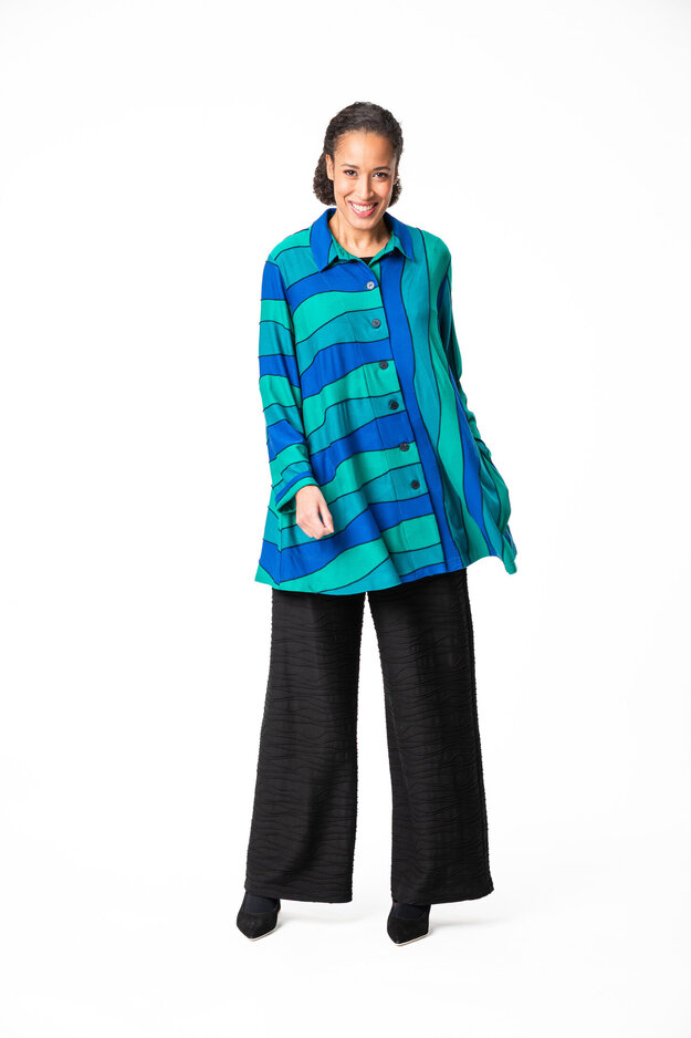 Nita Sonora -jakku, sinivihreä