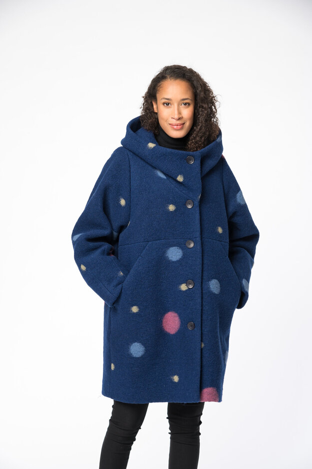 Eleonora Short Pilko woolen coat