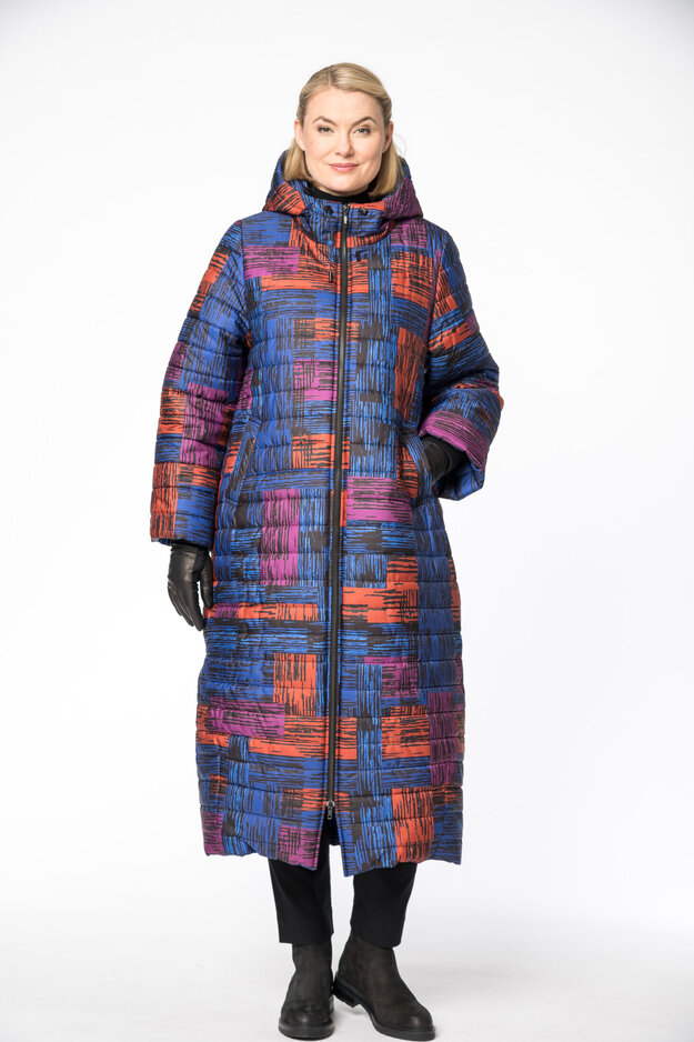 Molly Long Vario quilted coat