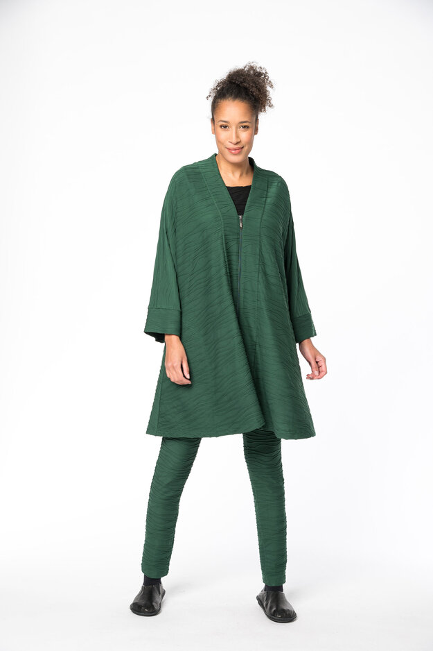 Cosmos Waves jacket, green