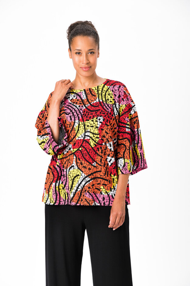 Lotta Bella tunic, red