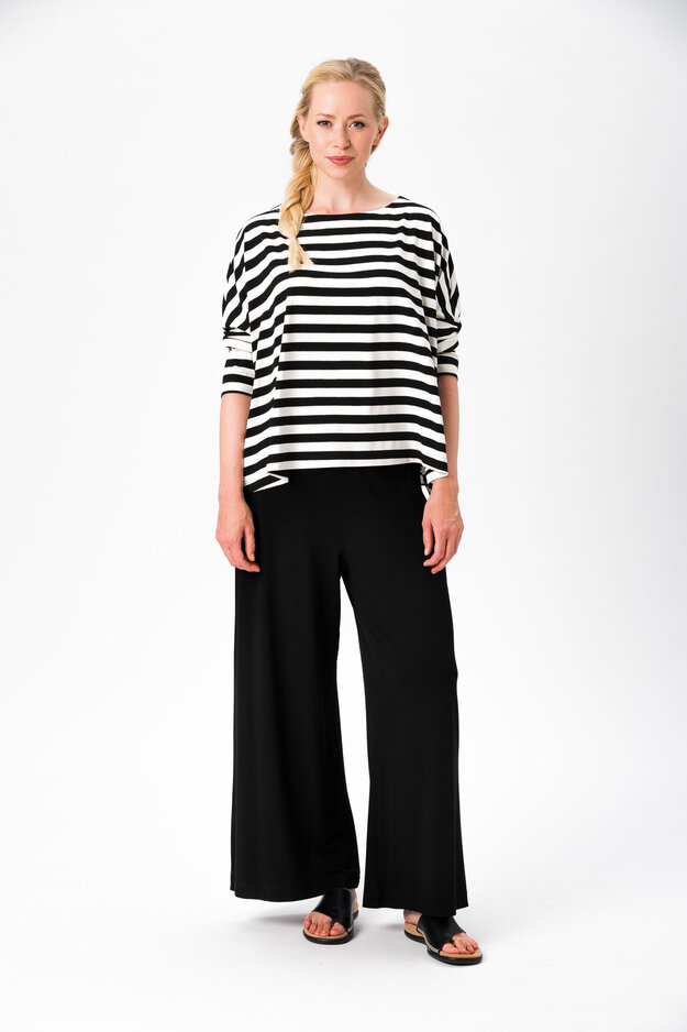 Pola B&W Stripes -tunika