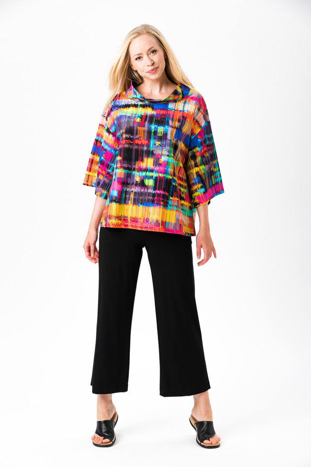 Anita Shimmer tunic, multicolour