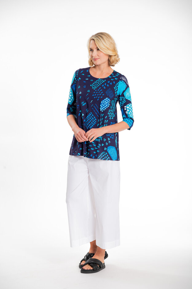 Alma Blue Beach tunic