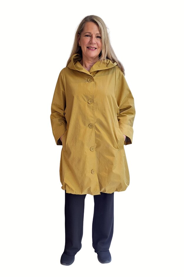 Carmen Point -välikausitakki, keltainen