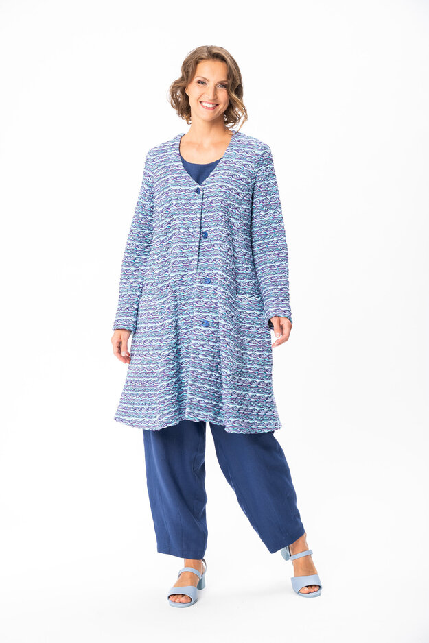 Petrina Punto jacket, blue