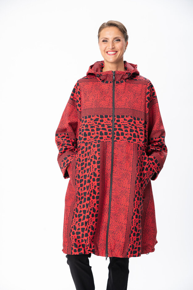 Carina Sora coat, red