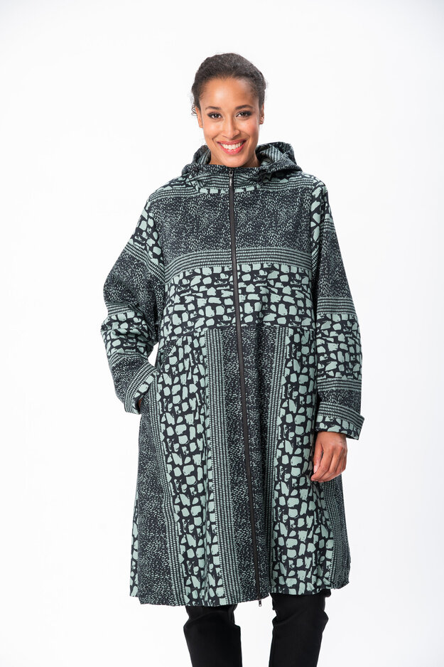 Carina Sora coat, sage