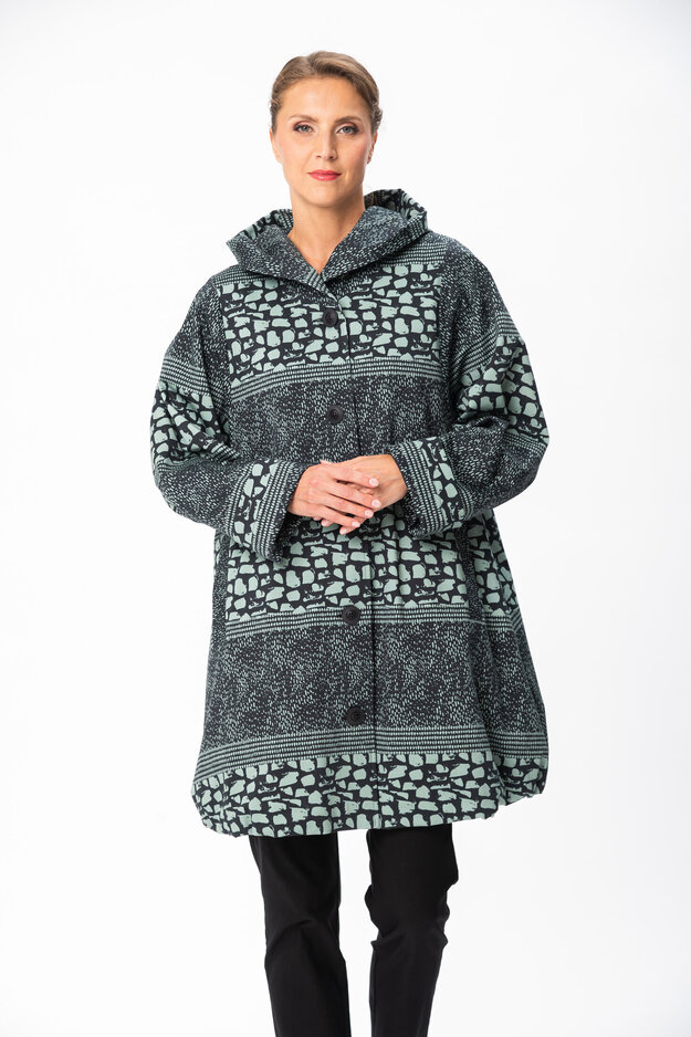 Carmen Sora coat, sage